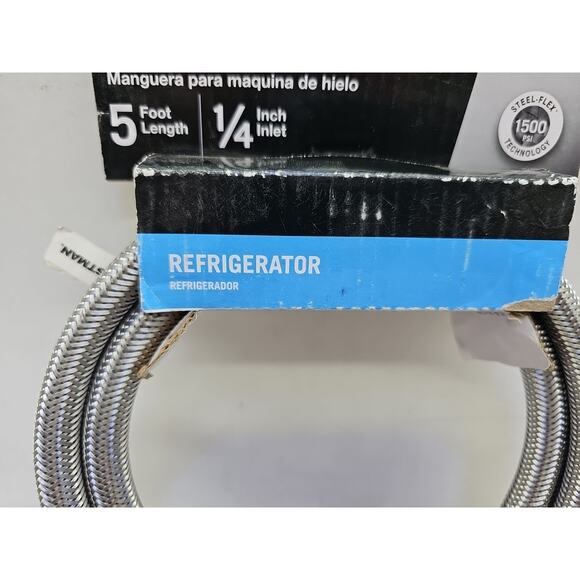Eastman • 5' Ice Maker Connector Hose • 1/4" Inlet (0247027, PN: 98516) [D5] - Picture 4 of 12